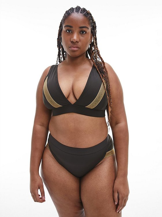 KW0KW01854-BEH plavky BRAZILIAN-PLUS – Calvin Klein Swimwear Ženy