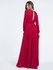 Módní Dlouhé šaty, Červená barva, 2021, 2020