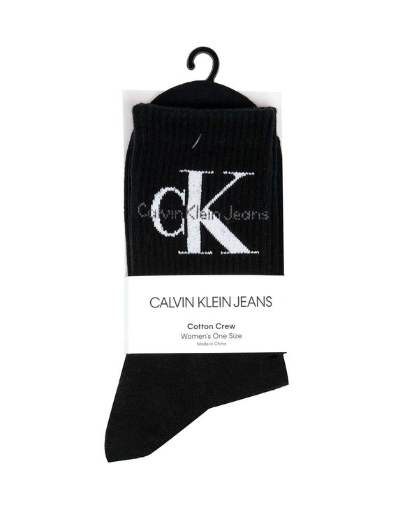 Ponožky Ck Jeans Logo – Calvin Klein Jeans, Černá barva Ženy