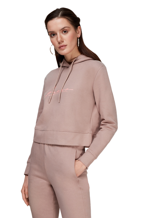 Dottie mikina – Guess, Růžová barva Ženy