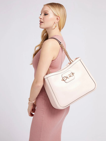 Luxusní Aviana kabelka, Růžová barva, T/U/1