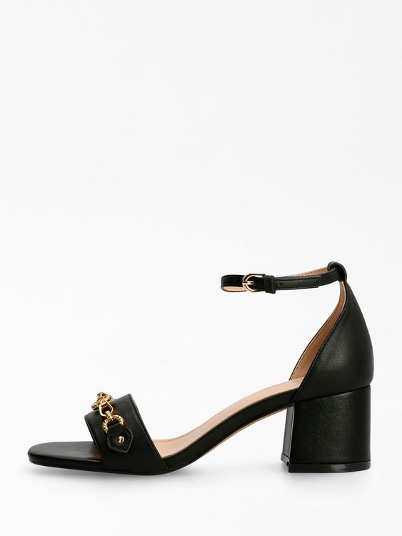 Guess FL6SRALEA03-BLACK SANDÁLY