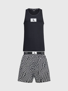 CK 96 pyžamový set Černá barva Muži