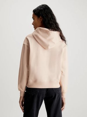 Woven Label mikina – Calvin Klein Jeans, Béžová barva Ženy
