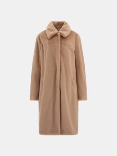 Simonne kabát Béžová barva Ženy