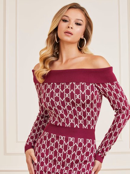 Módní Angelina šaty, Červená barva, 2023