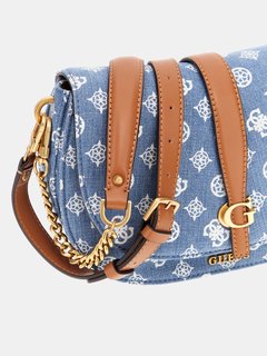 Luxusní Kuba střední kabelka, Modrá barva, T/U