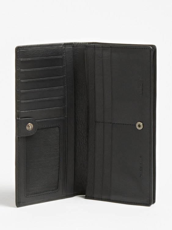 Módní Boston peněženka, Černá barva, 2021, 2020