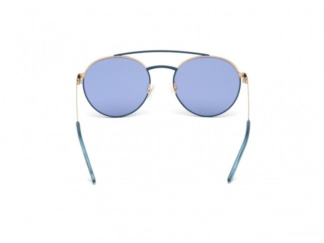 Sluneční brýle Modrá, Růžové zlato barva Ženy