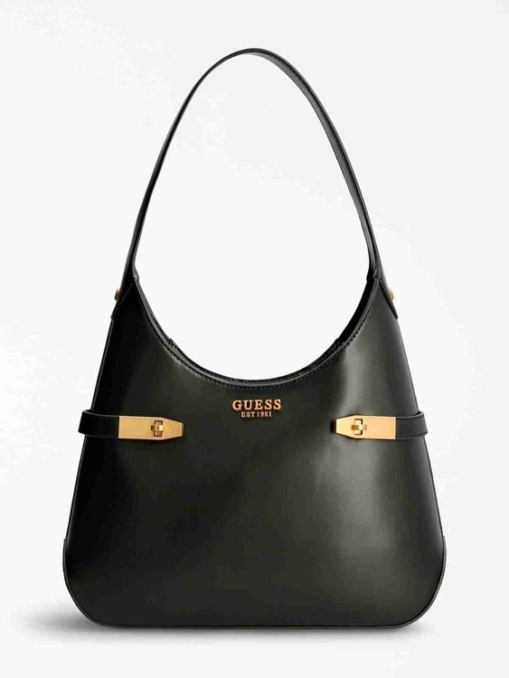 Guess – Maimie hobo kabelka, Černá barva