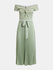 Módní Erynn šaty, Zelená barva, 2022