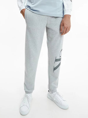 Monogram tepláky Šedá barva Muži