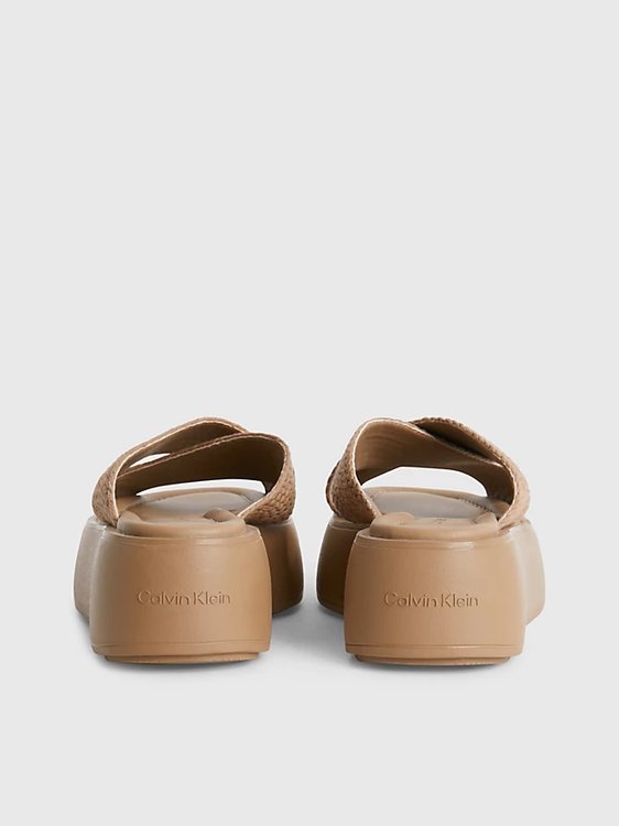 Luxusní Bubble Slide pantofle, Hnědá barva, 39