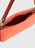 Módní Sculpted kabelka, Červená barva, 2023