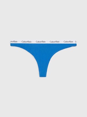Calvin Klein Underwear – Carousel tanga, Modrá barva