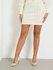 GUESS – Brielle sukně, Krémová barva