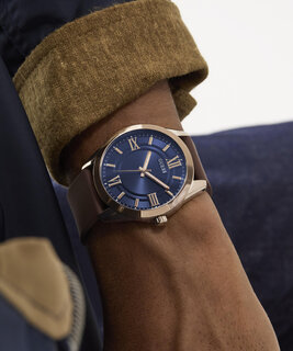 GUESS – Elliot hodinky, Bronzová, Hnědá barva 1