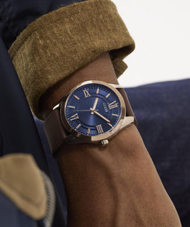 GUESS – Elliot hodinky, Bronzová, Hnědá barva 1