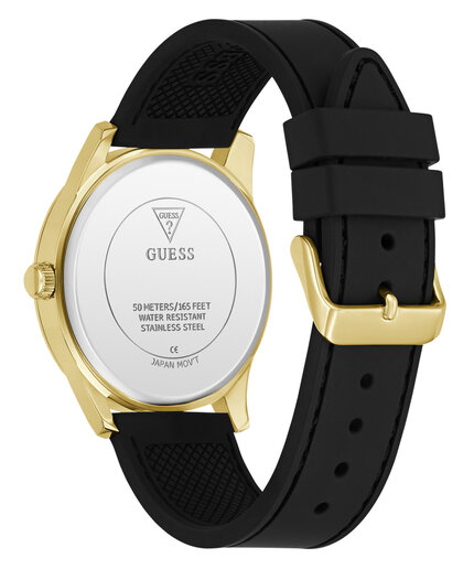 Módní Clark hodinky, Černá, Zlatá barva, 2025