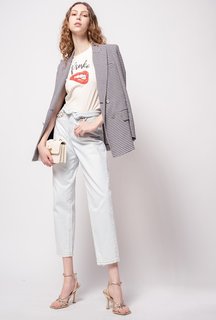 Luxusní Kiss logo triko, Bílá barva, S, M, L