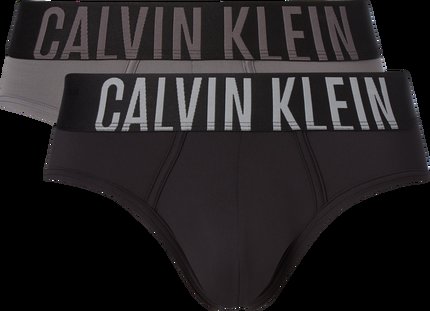 Černá, Šedá barva, Power Intense slipy 2ks