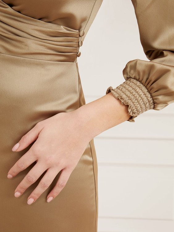 Daydream šaty Béžová, Bronzová, Hnědá, Zlatá barva Ženy, Ženy