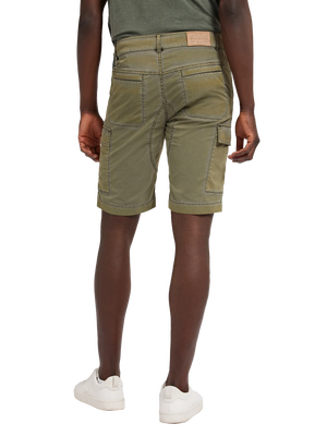 Cargo kraťasy – Guess, Khaki, Zelená barva Muži