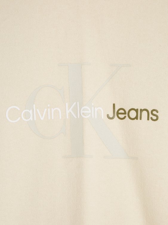 Calvin Klein Jeans, Béžová barva Natural mikina