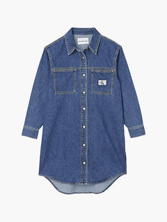 Utility šaty Modrá barva Ženy