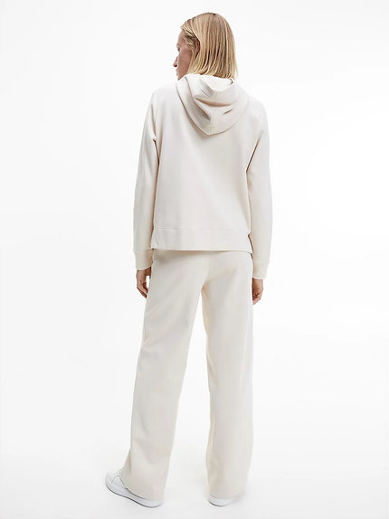 Luxusní Micro logo mikina, Krémová barva, XS, S, M