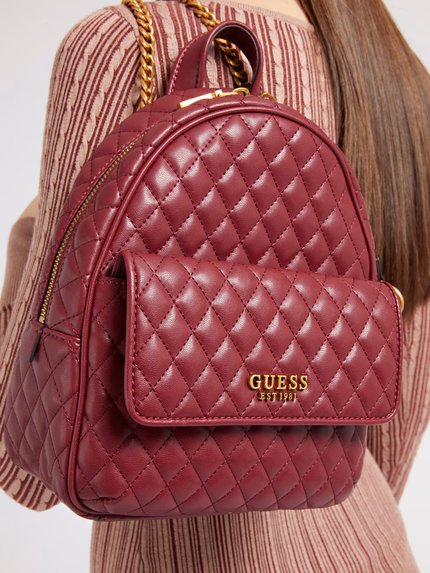 Módní Maila batoh, Červená barva, 2022