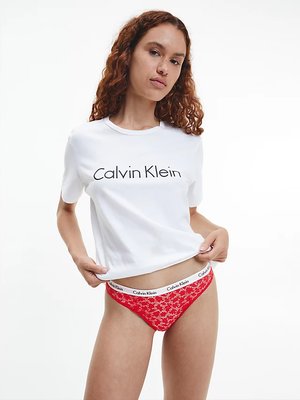 Carousel bikiny – Calvin Klein Underwear, Červená barva Ženy
