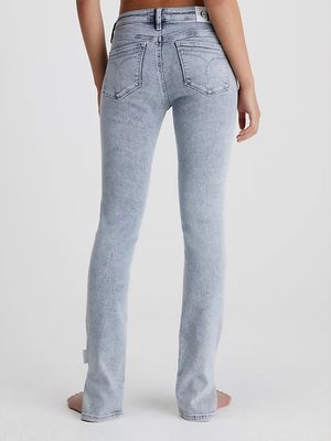Mid Rise Skinny jeany – Calvin Klein Jeans, Šedá barva Ženy