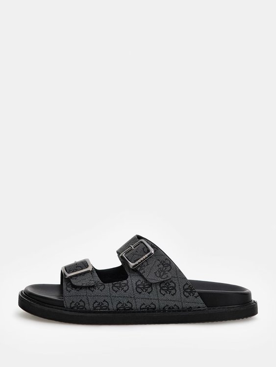 Sapata pantofle – GUESS, Šedá barva Muži