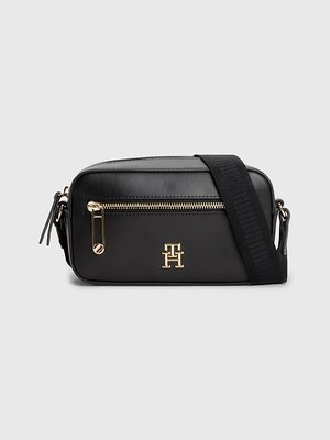 Tommy Hilfiger – Iconic Tommy Camera crossbody, Černá barva