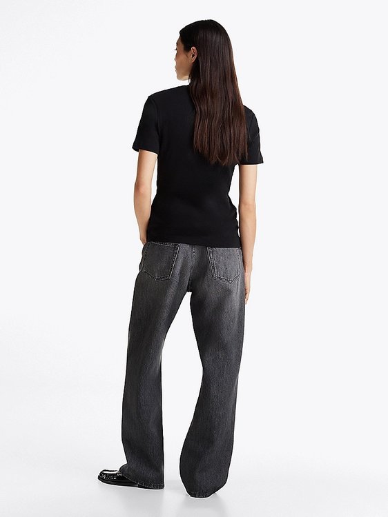 Luxusní New Slim Cody triko, Černá barva, XS, S, M, L, XL