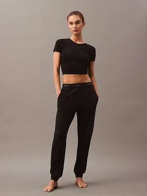 Calvin Klein Underwear – Modern Terry tepláky, Černá barva