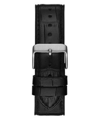 Zen hodinky – GUESS, Černá, Stříbrná barva Muži