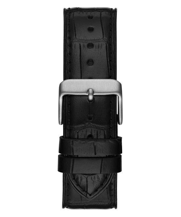 Zen hodinky – GUESS, Černá, Stříbrná barva Muži