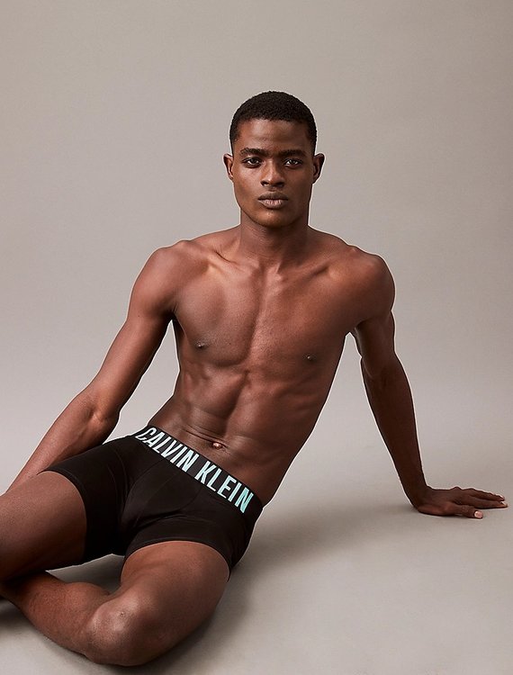 Intense Power boxery 3ks Černá barva Muži