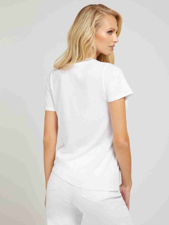 Guess – Martini girl triko, Bílá barva 1