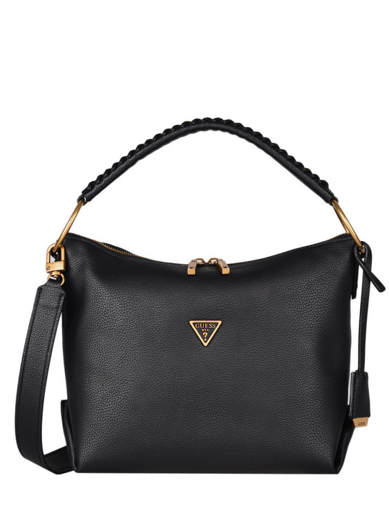 Luxusní Maimie hobo kabelka, Černá barva, T/U/1