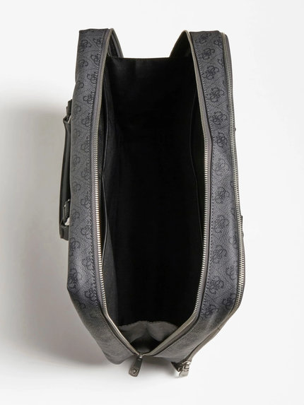 Módní Vezzola taška, Černá, Šedá barva, 2022