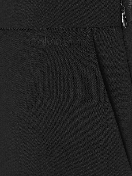 Módní Crepe kraťasy, Černá barva, 2022 1