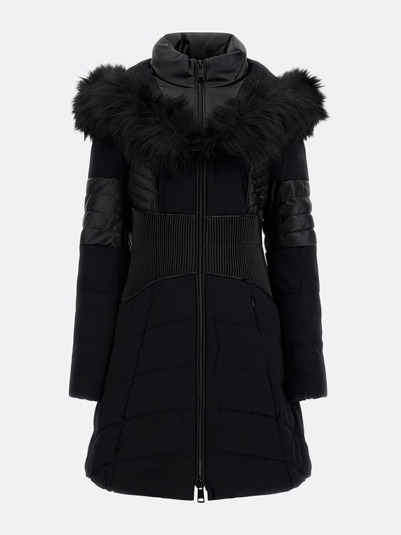 Luxusní New Oxana bunda, Černá barva, S, L