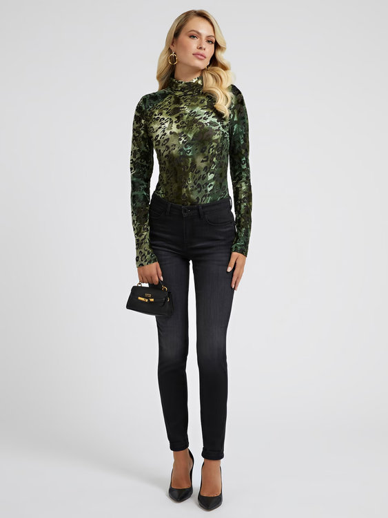 Módní Coco body, Zelená barva, 2022