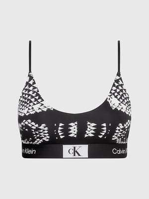 Calvin Klein Underwear – 1996 Cotton braletka, Černá barva