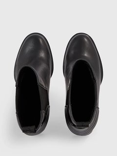 Platform Chelsea kotníková obuv Černá barva Ženy