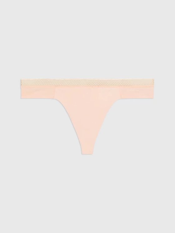 Calvin Klein Underwear – Sed Comfort Light tanga, Růžová barva