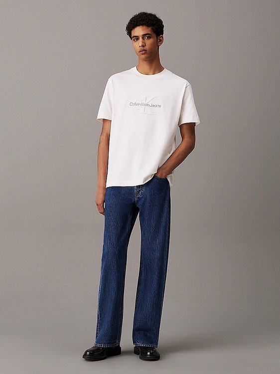 Módní Chenille Monol triko, Bílá barva, 2024